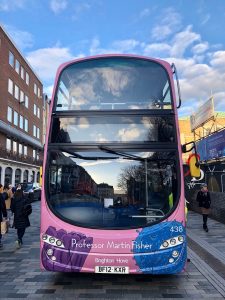 WAD 2019 The Martin Fisher Foundation Bus outside the Theatre Royal 2