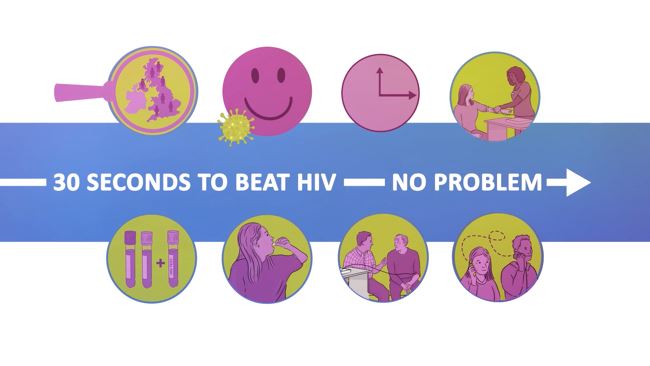 30 seconds to beat HIV