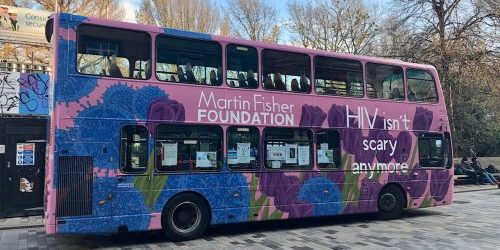 WAD 2019 The Martin Fisher Foundation Bus outside the Theatre Royal 1
